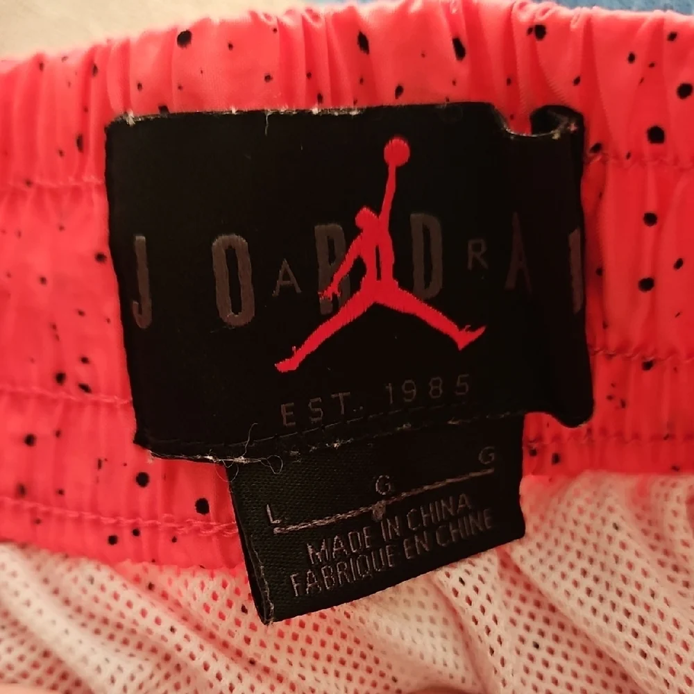 Jordan Infared Cememt Men's Swim Shorts with Drawstring